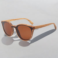 Lunettes en Bois - Ambre