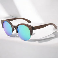 Lunettes en Bois - Azur