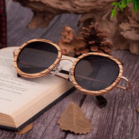 Lunettes en Bois - Écorce