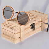 Lunettes en Bois - Écorce