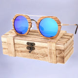 Lunettes en Bois - Océan