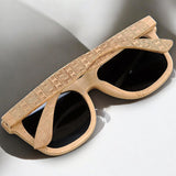 Lunettes en Bois - Wave