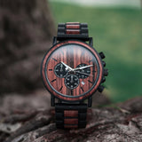 Montre en Bois - Abyss