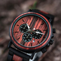 Montre en Bois - Abyss