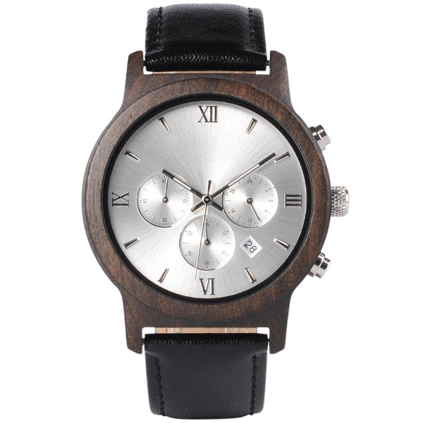 Montre Cuir | Bois - Aspire