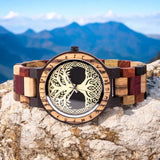 Montre en Bois - Macha Pichu