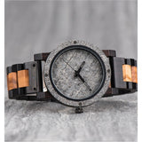 Montre en Bois - Volcano