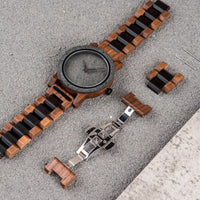 Montre en Bois - Volcano