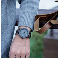 Montre en Bois - Volcano