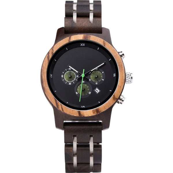 Montre en Bois - Crystal