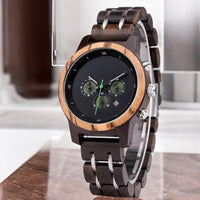 Montre en Bois - Crystal