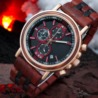 Montre en Bois - Redwood