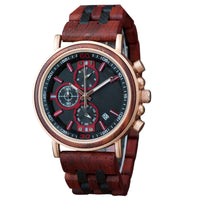 Montre en Bois - Redwood