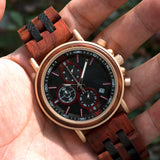 Montre en Bois - Redwood